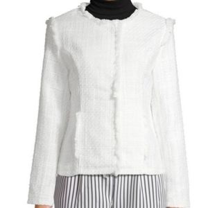 White tweed blazer nwt from Attitude Unknown.